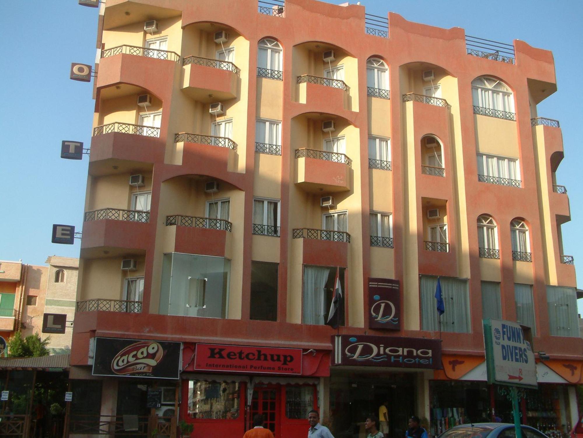 Diana Hotel Hurghada Bagian luar foto